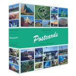 Album POSTCARDS für 600 Postkarten (162 x 114 mm), mit 50 festeingebundenen Hüllen
