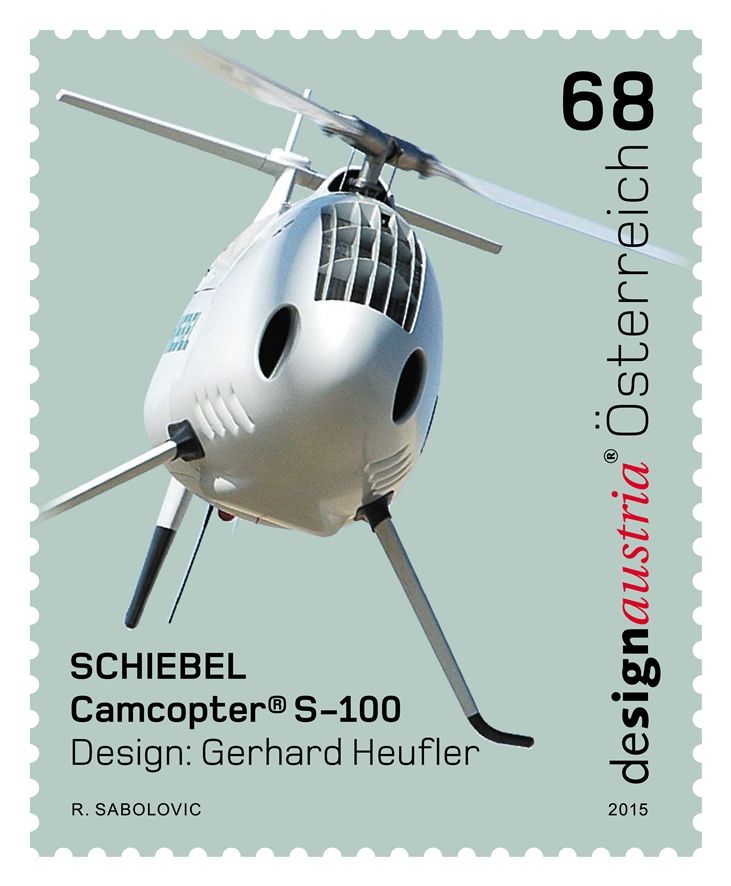 (2015) MiNr. 3234 ** - Rakousko - Design z Rakouska - SCHIEBEL "CAMCOPTER® S-100"