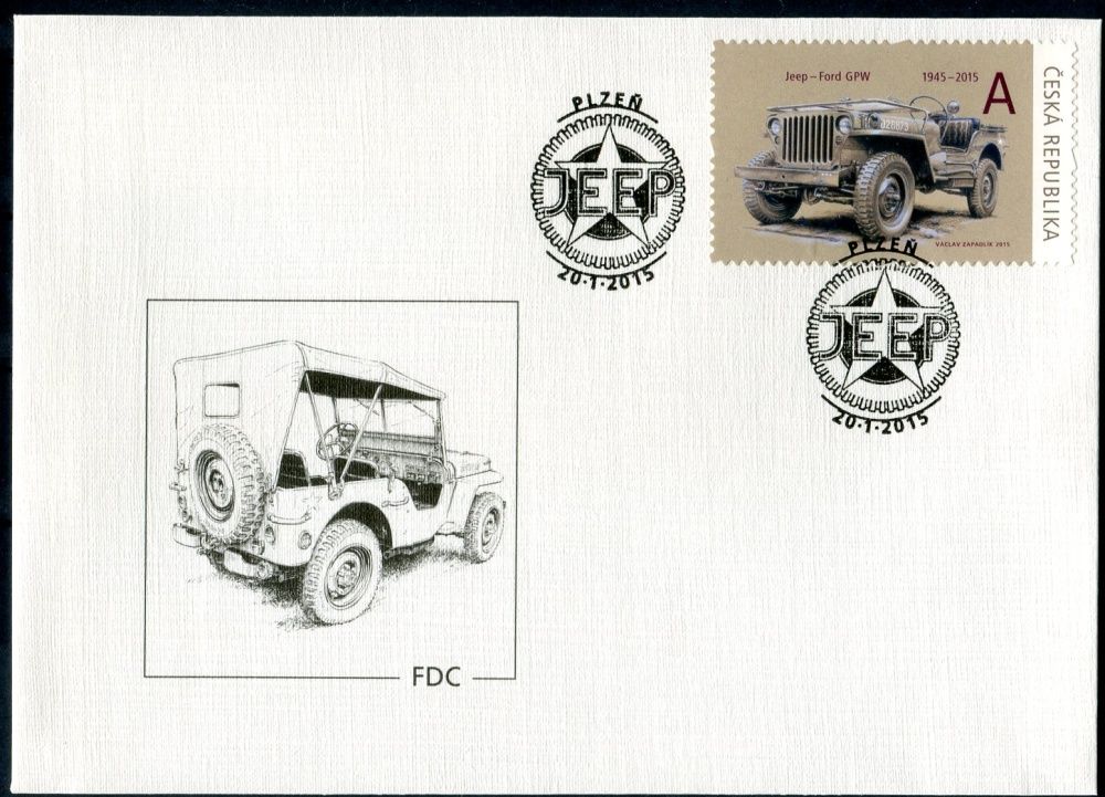 (2015) FDC 833 - 836 - S nimi přišla svoboda - Vojenská technika