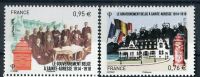 (2015) MiNr. 6094 - 6095 ** - Francie -  Belgická vláda v Sainte-Adresse 1914-1918