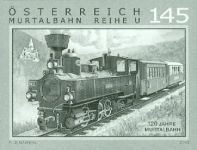 (2014) MiNr. 3163 - Österreich - schwarzdruck - Eisenbahnen (XVIII): 120 Jahre Murtalbahn