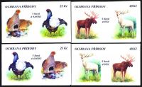 (1998) ZS 63 - 66 - Tschechische Post - Schutz der Natur - seltene Tiere