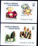 (2000) ZS 81 - 82 - Tschechische Post - Schutz der Natur - Seltene Pilze
