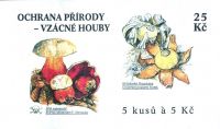 (2000) ZS 81 - Tschechische Post - Schutz der Natur - Seltene Pilze