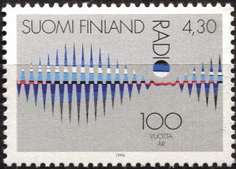 (1996) MiNr. 1345 ** - Finsko - 100 let rozhlasu (1995)