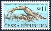 (1997) Nr. 152 ** - 11 CZK - Tschechische Republik - Europameisterschaften im Schwimmen und Tauchen