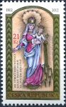 (2012) č. 725 ** - Česká republika - 100. výročí korunovace sochy Panny Marie na Svatém Hostýně