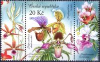 (2012) MiNr. 732 ** - Tschechische Republik - Anbau - Die Schönheit der Orchideen