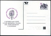 (1994) CDV 4 ** - Der Besuch von US-Präsident in der Tschechischen Republik
