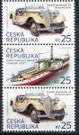 (2014) Nr. 810 - 811 ** - Tschechische Republik - 3-bl - Historische Verkehrsmittel