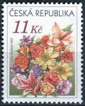 (2007) MiNr. 510 ** - Tschechische Republik - Glückwunsch-Bouquet
