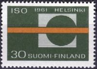 (1961) MiNr. 535 ** - Finsko - Valné shromáždění Mezinárodní organizace pro normalizaci (ISO), Helsinki