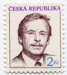 (1993) MiNr. 3 ** - Tschechische Republik - Präsident Václav Havel