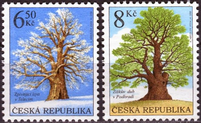 (2004) č. 407 - 408 ** - Česká republika - Ochrana přírody Chráněné stromy