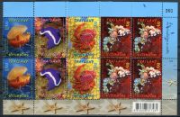 (2015) MiNr. 3484 - 3487 ** - Thajsko - 4-bl - Přátelství s Malajsií: mořský život