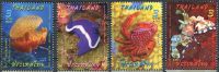 (2015) MiNr. 3484 - 3487 ** - Thailand - Freundschaft mit Malaysia: Meeresleben