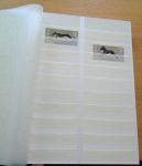Einsteckbuch DIN A4, 60 Seiten, weiße Blätter, einzelne Seite