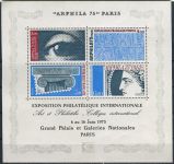 (1975) MiNr. 1923 - 1926 ** - Francie - BLOCK 5 - Mezinárodní výstava poštovních známek ARPHILA '75, Paříž (V)