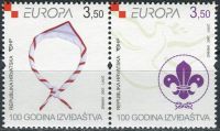 (2007) MiNr. 805 - 806 ** - Kroatien - Europa: Pfadfinder