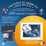 (2016) Frankreich - Fußball-Europameisterschaft Frankreich 2016 - Adidas-Blatt