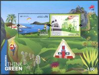 (2016) MiNr. 364 - 365 ** - Portugal Madeira - BLOCK 66 - Europa: Grünes Denken