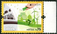 (2016) MiNr. 4134 ** - 0,75 € - Portugal - Europa: Grünes Denken