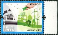 (2016) MiNr. 614 ** - 0,75 € - Portugal Azoren - Europa: Grünes Denken