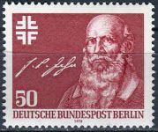 (1978) MiNr. 570 ** - Berlín - západní -200. narozeniny Friedricha Ludwiga Jahna 