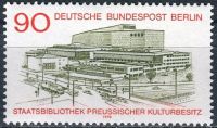 (1978) MiNr. 577 ** - Berlín - západní - Otevření státní knihovny pruského kulturního dědictví, Berlín