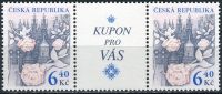 (2003) č. 354 ** - Česká republika - Růže nad Prahou - zn. + K1 + zn.