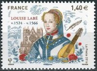 (2016) MiNr. 6471 ** - Frankreich - 450. Jahrestag des Todes von Louis Labé