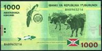 Burundi - (P 51)  1 000 Francs (2015) - UNC