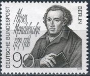 (1979) MiNr. 601 ** - Berlin - West - Moses Mendelssohn