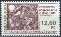 (1998) MiNr. 165 ** - 12,60 CZK - Tschechische Republik - Tradition der tschechischen Briefmarkenher