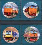 (2017) MiNr. 3627 - 3630 ** - Thailand - 120 Jahre Thailändische Eisenbahn