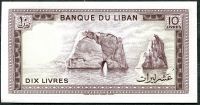 Libanon - (P 63f) 10 Livres (1986) - UNC