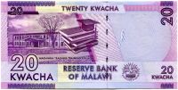 Malawi - (P 63c) 20 KWACHA (2016) - UNC