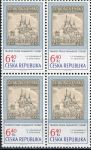 (2003) Nr. 347 ** - Tschechische Republik - 4-bl - Tradition der tschechischen Briefmarkengestaltung