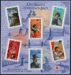 (2003) MiNr. 3730 - 3735 ** - Frankreich - BLOCK 33 - Figuren aus französischen Romanen
