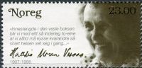 (2007) MiNr. 1629 ** - Norsko - 100. narozeniny Halldis Moren Vesaas