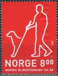 (2009) MiNr. 1699 ** - Norwegen - 100 Jahre Norwegischer Blindenverband