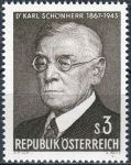 (1967) MiNr. 1234 ** - Rakousko - 100. výročí narození Karla Schönherr