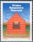 (1975) MiNr. 1497 ** - Österreich - 50 Jahre Bausparen in Österreich