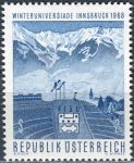 (1968) MiNr. 1257 ** - Rakousko - Zimní Univerziáda, Innsbruck