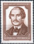 (1971) MiNr. 1364 ** - Österreich - 100. Jahrestag des Todes von August Neilreich