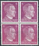 (1941) MiNr. 785 ** 4-er- Deutsches Reich - Adolf Hitler