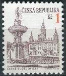 (1993) č. 12 ** - ČR - Městská architektura (výplatní známky) 