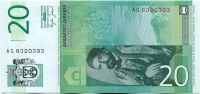 Serbien - (P47) 20 DINARA Banknote (2006) - UNC