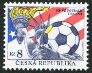 (1994) MiNr. 45 ** - Tschechische Republik - Weltmeisterschaft