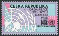 (1995) MiNr. 90 ** - Tschechische Republik - 50. Jahrestag der Vereinten Nationen